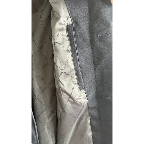 Michael Kors Franklin Jacket Coat Raincoat Overcoat All- season 42/44Long Large - Picture 7 of 9